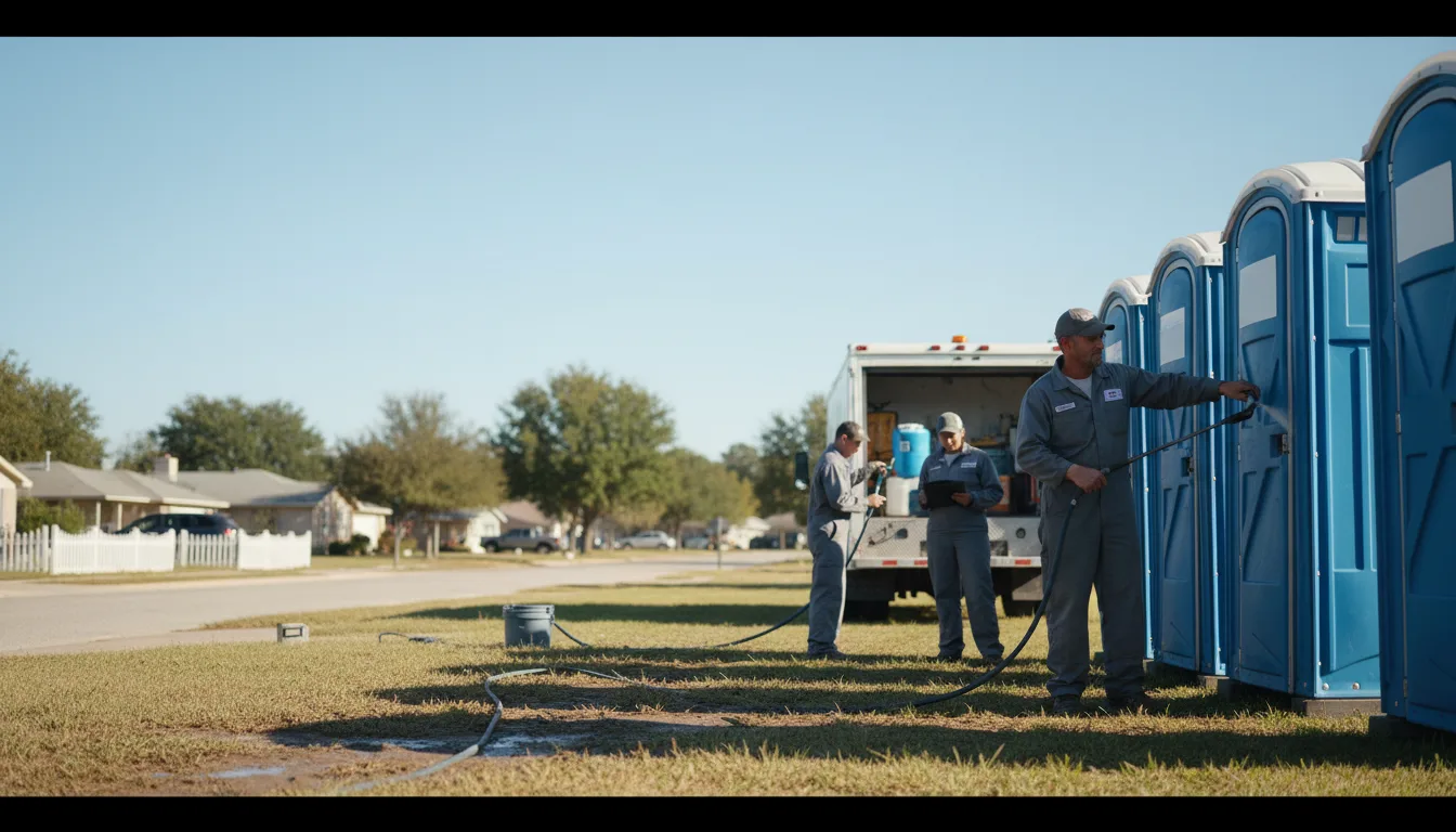 Long-Term Portable Toilet Rental in Milford Center, OH near me